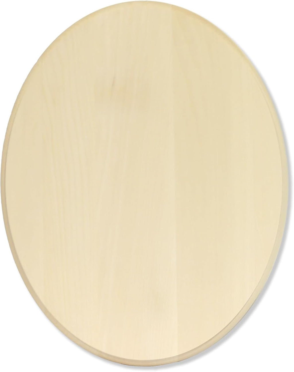 Wilson Basswood Plaques (12 Pack) for Engraving, Painting, Pyrography, and More (11'x 14'x .75' Oval Plaque)