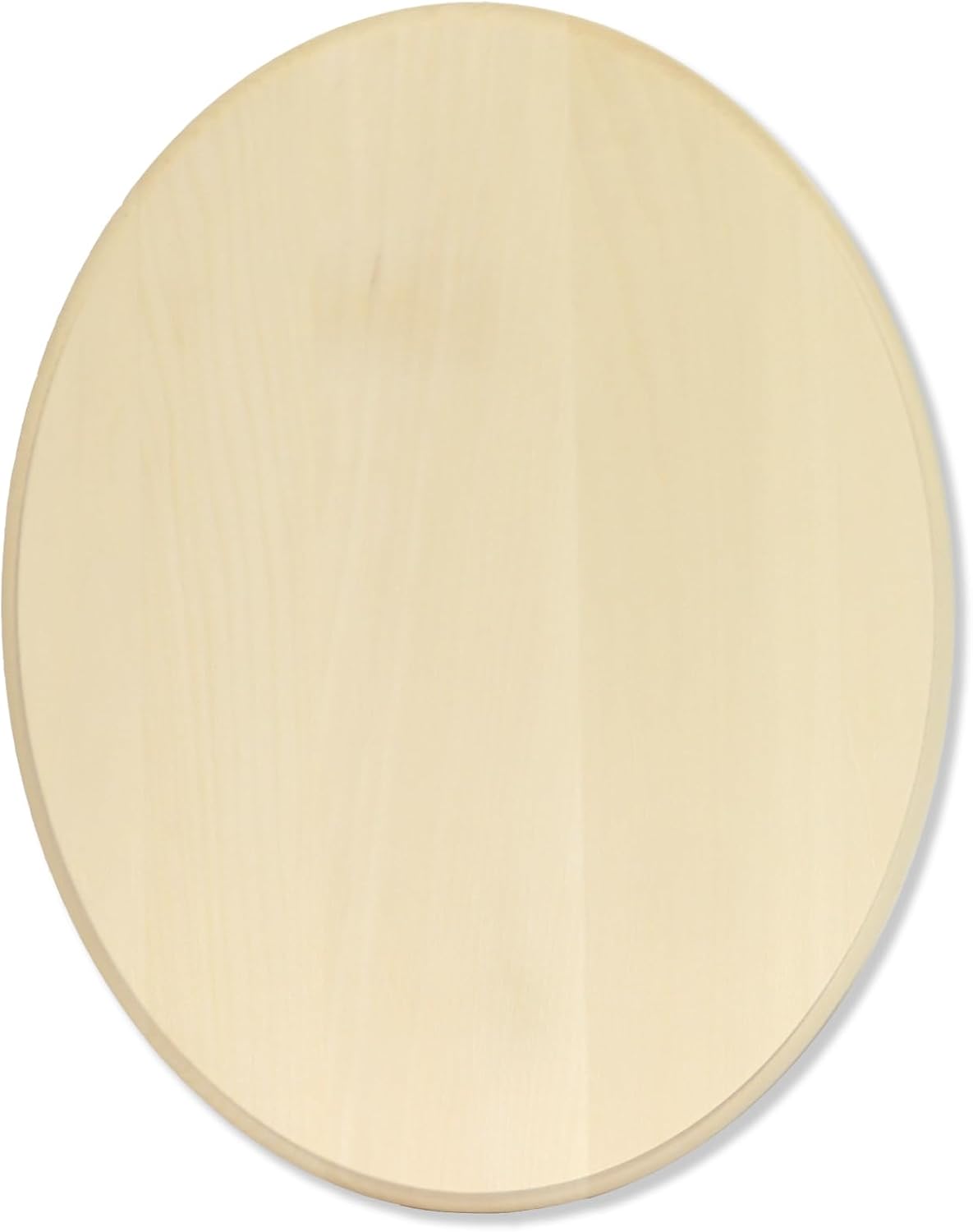Wilson Basswood Plaques (12 Pack) for Engraving, Painting, Pyrography, and More (11'x 14'x .75' Oval Plaque)