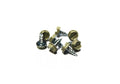 1000 Pcs 6 X 3/8 Slotted Hex Head Sheet Metal Screws Clay Fasteners Screws Set