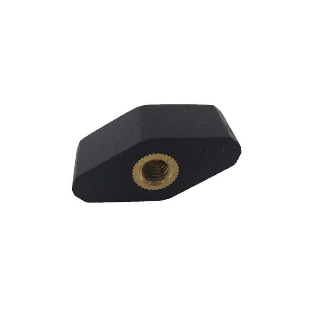 Diamond Shaped Plastic Clamping Knob with M6 Female Thread Metal Insert(M6x32(100pcs))