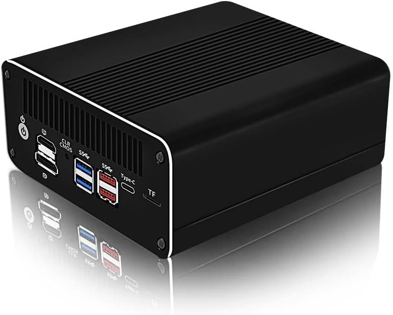 CWWK Firewall Appliance Mini PC,13th Intel U300(up to 4.4GHz),6*Intel i226-V 2.5G Ethernet Ports 5-core Soft Routing, 2*USB3.2|1*TF Slot|2*SATA|1*M.2 NVMe x4|Triple Display mini Host,32G RAM 2TB SSD