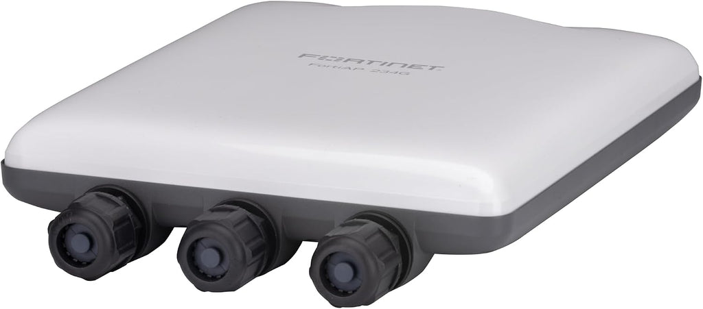 Fortinet FortiAP 234G Ruggedized Indoor/Outdoor Wi-Fi 6E Access Point | Tri-Radio 2.4 GHz + 5 GHz + 5 GHz / 6 GHz/scanning | Up to 574 Mbps + 1201 Mbps + 2402 Mbps (FAP-234G-A)