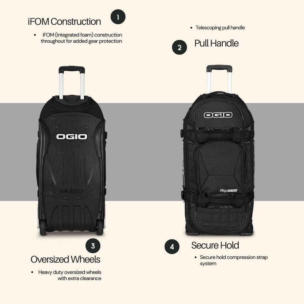 OGIO RIG 9800 Wheeled Suitcase (Stealth)