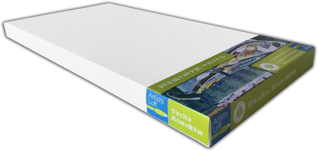 Artist's Loft Level 3 Gallery Wrapped Heavy Duty Canvas, 12 Pack