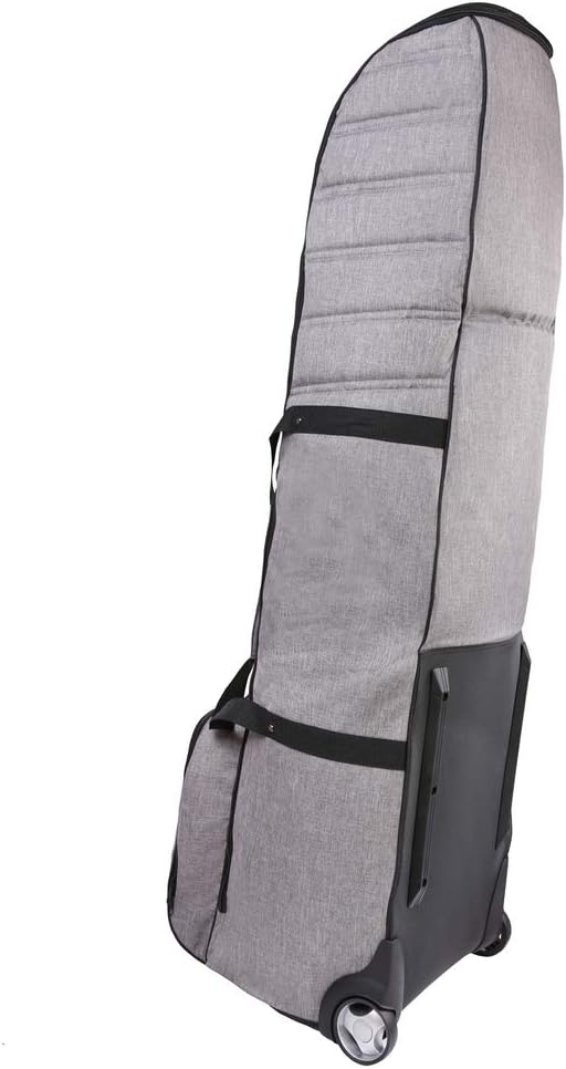 MacGregor Golf Deluxe Padded Travel Cover with Wheels, Heather Grey