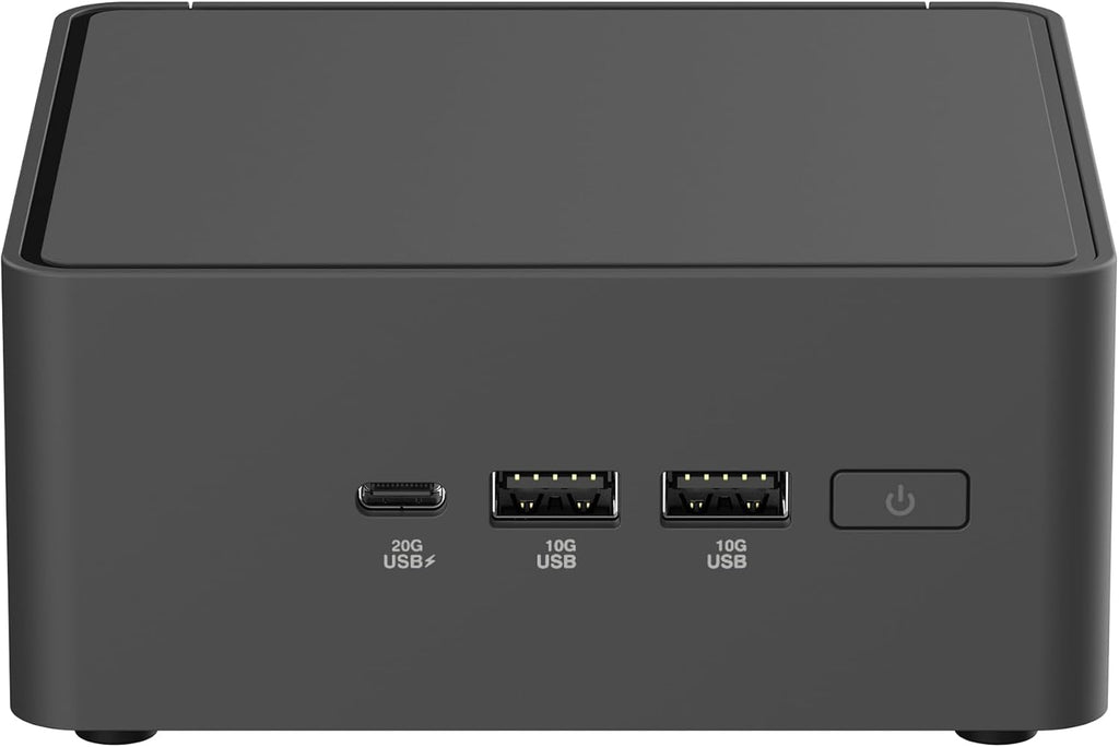 ASUS NUC 15 Pro Tall Barebones Mini PC with Intel Series 2 Core Ultra 5 225H, up to 96GB DDR5 RAM, Dual Storage, Thunderbolt™ 4, Wi-Fi 7 & Bluetooth 5.4, Toolless Chassis Access, VESA Mount Included
