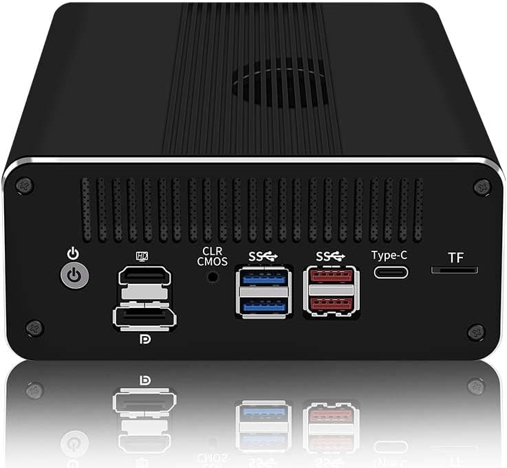 CWWK Firewall Appliance Mini PC,13th Intel U300(up to 4.4GHz),6*Intel i226-V 2.5G Ethernet Ports 5-core Soft Routing, 2*USB3.2|1*TF Slot|2*SATA|1*M.2 NVMe x4|Triple Display mini Host,32G RAM 2TB SSD