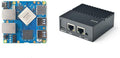 FriendlyElec Nanopi R4S Mini Router OpenWRT with Dual-Gbps Ethernet Ports 4GB LPDDR4 Based in RK3399 Soc for IOT NAS Smart Home Gateway (with MAC Chip)