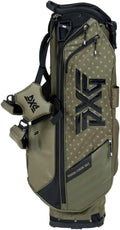 PXG Golf Carry Stand Bag, Xtreme, Deluxe, Lightweight, Aloha, with Carbon Fiber Stand Legs, 4-Way Top, 13 Pockets, Padded Back Panel, Insulated Water Bottle Pocket