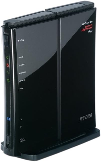 BUFFALO AirStation HighPower N300 Gigabit Wireless Router - WZR-HP-G300NH