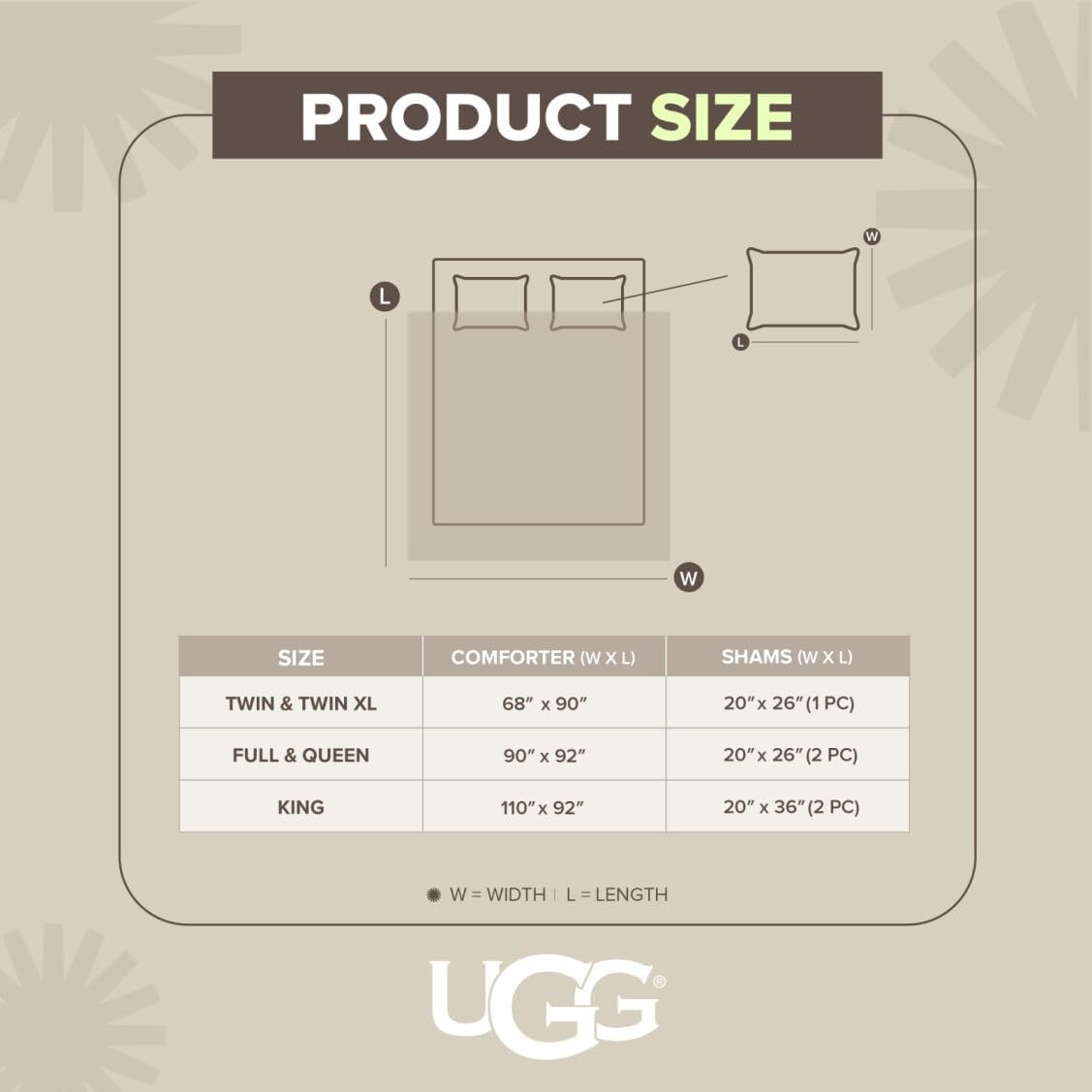 UGG Braid Full/Queen Quilt Set – 3 Piece Queen Quilt Bedding Set with 2 Shams, Soft Lightweight Bedspread Coverlet for Home & Bedroom, Chestnut Brown (Devon)