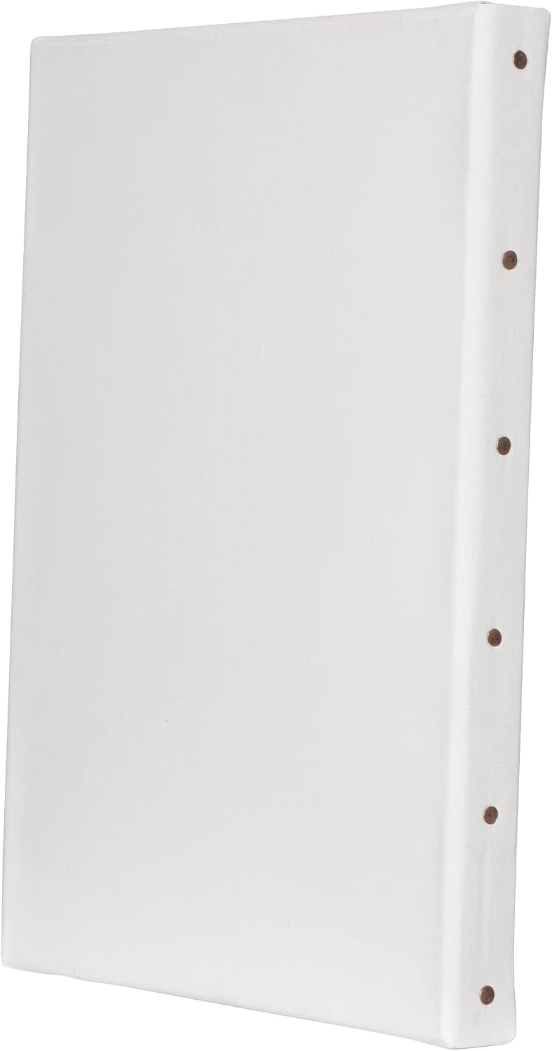 Creative Mark Paris Oil Primed Artists' Ultimate Stretched Linen Canvas - Premium Heavy Duty European Style Linen Canvas 3-Packs for Professional Artists, Oils, Archival Work & More! - 14x18