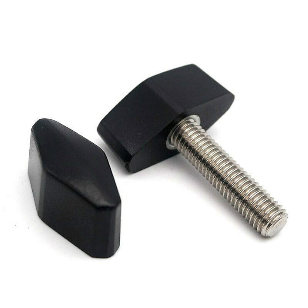 Diamond Shaped Plastic Clamping Knob with M8 Female Thread Metal Insert(M8x32(100pcs))