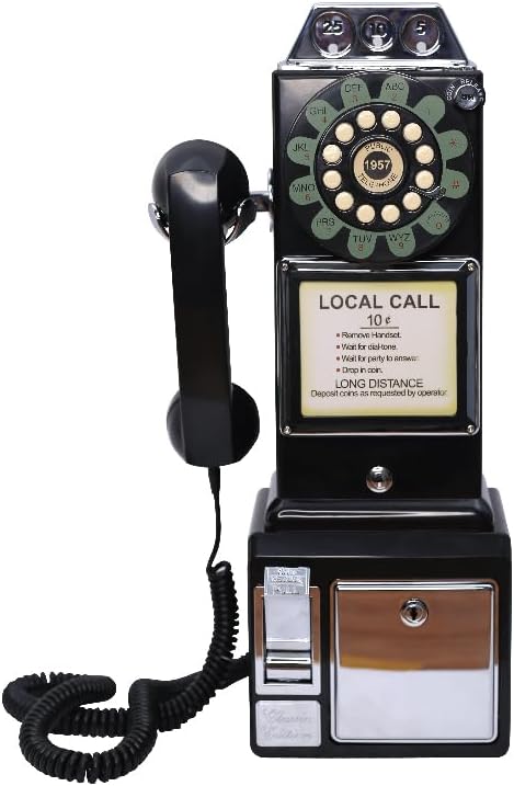 cojodopo Audio Guest Book Wedding Phone Booth, Wedding Guest Book Alternative, Leaving A Voicemail Message Preserve Your Special Occasions (Black)