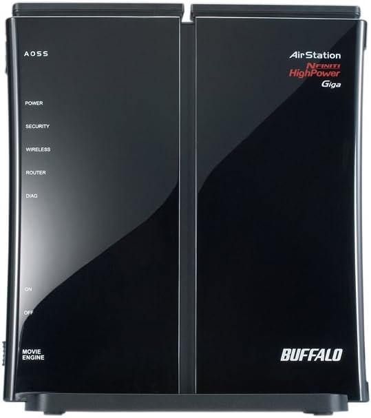 BUFFALO AirStation HighPower N300 Gigabit Wireless Router - WZR-HP-G300NH