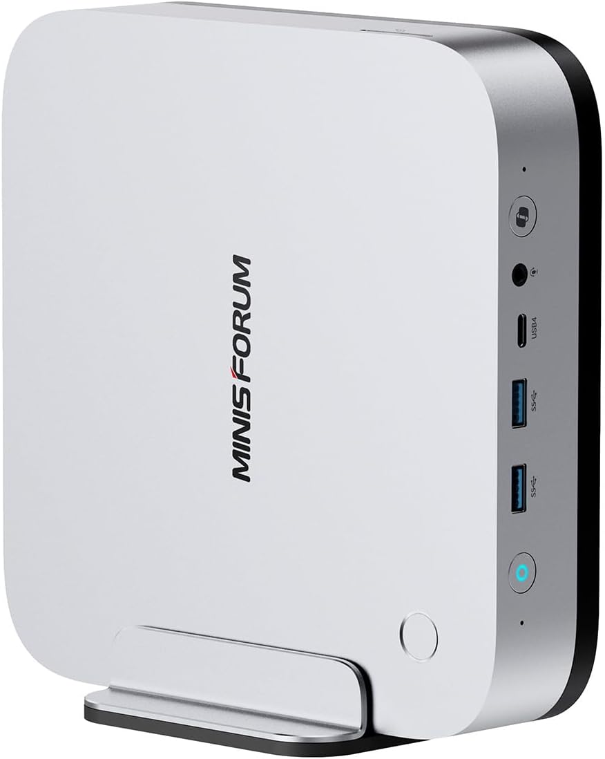 MINISFORUM X1 Pro 470 Mini PC with AMD Ryzen AI 9 HX470, Radeon 890M Graphics, 32GB RAM 2TB SSD, 2x5G RJ45 Port|WiFi7|BT5.4, HDMI/DP/2xUSB4 Video Output, Copilot Support AI Mini Computer