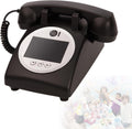 Video Audio Guest Book Wedding Phone Guestbook, 1080P Guest Book Audio Customized with Record Video Lens, for Wedding Bridal Shower, Birthday, Graduations Black-128GB