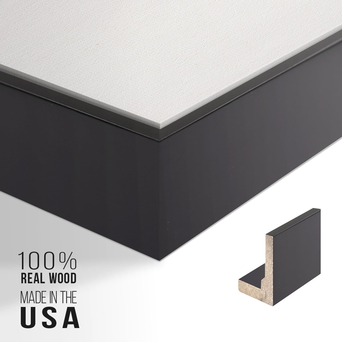 Renditions Gallery Floater Framed Home Decor Coastal Dunes Path Painting Canvas Home Decorations for Lounge Drawing Room Balcony Kitchen - 20'x50' Black Frame LT618