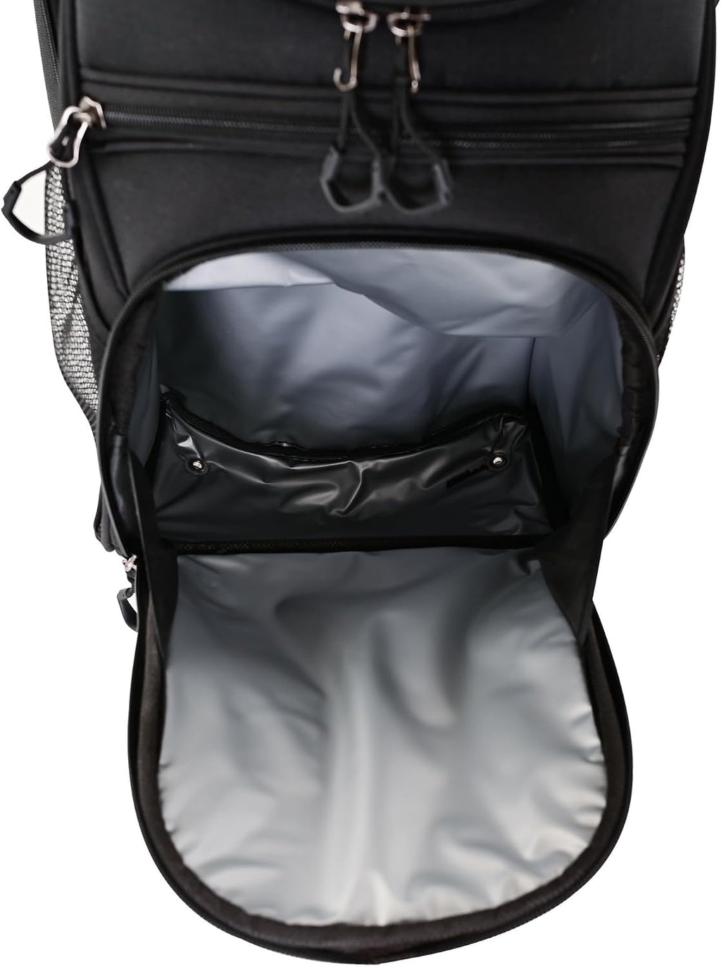 ASK ECHO T-Lock Golf Cart Bag with 14 Way Organizer Divider Top, Premium Cart Bag with Handles and Rain Cover, for Men