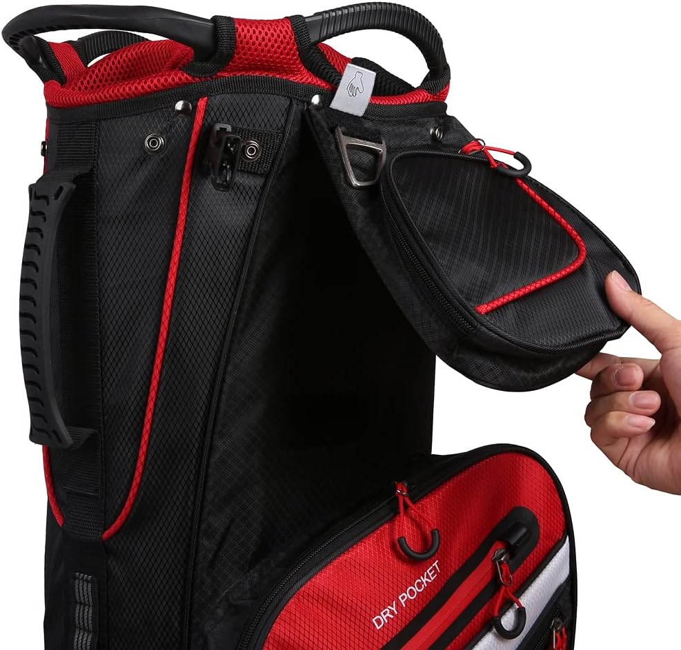 MACGREGOR Golf Hybrid Stand/Cart Golf Bag with 14 Way Divider
