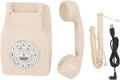 Audio Guest Book Wedding Phone, Clear Sound Convenient Use Audio Message Recording Telephone, Retro Phone Audio GuestBook for Wedding Event Birthday Party (Beige)