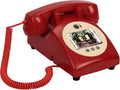 Video Audio Guest Book Wedding Phone, 32G 1080P HD Vintage Video Voice Guestbook Record Cherished Customized Audio Messages, Ideal for a Variety of Memorable Party(Red)