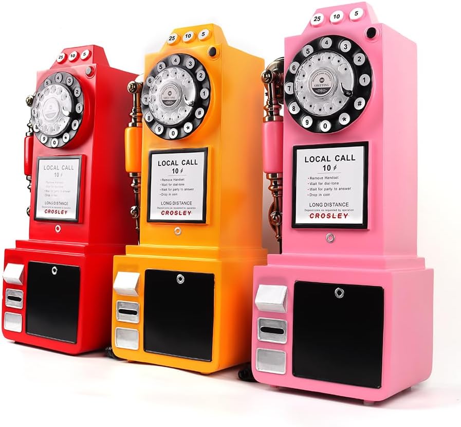 2023 New Audio Guestbook Phone Booth Wedding Recorder a Great Addition to Any Special Occasion - Wedding Guestbook Phone Booth (Pink)