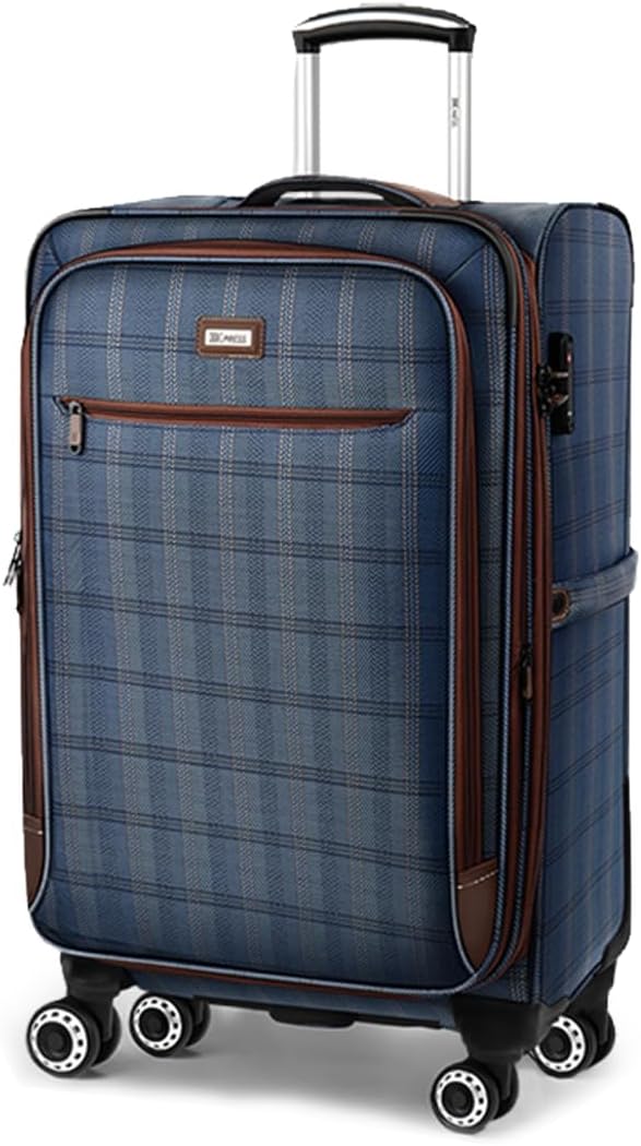 Expandable 20% Luggage-30 inch Luggage with Double Spinner Wheels-Softside Luggage w/TSA LOCK-Travel Luggage for Men Women,30''-COLOR-2
