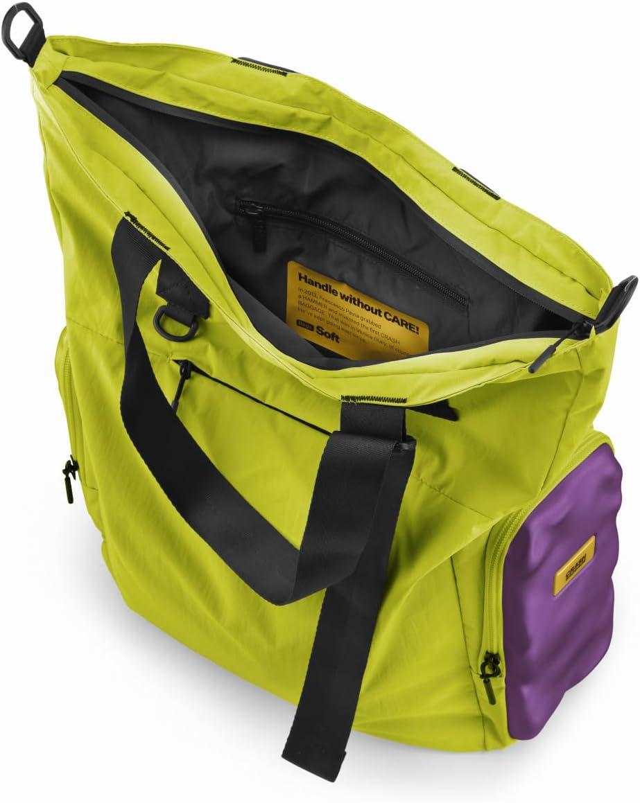 CRASH BAGGAGE Soft Tote Bag – Everyday Carryall Tote for Work & Travel with Laptop Compartment, Water Resistant