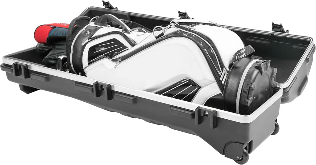 SKB Staff ATA Hard Shell Plastic Golf Travel Case for Cart Bags