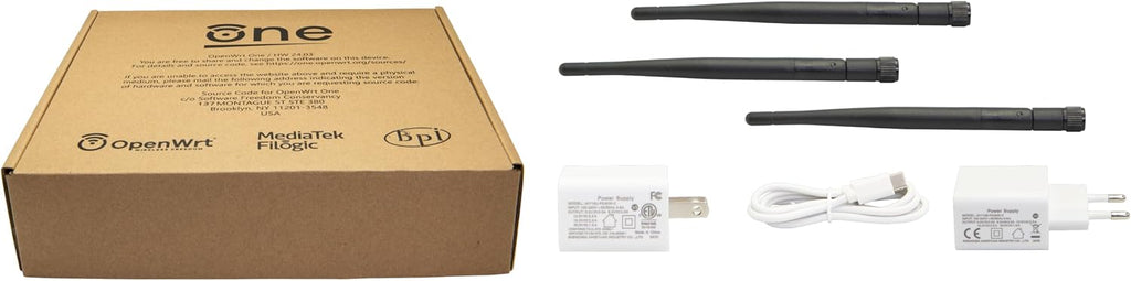 youyeetoo Banana Pi OpenWrt One - WiFi 6 Official OpenWrt Router Mainline Support,MediaTek MT7981B SoC 1GB DDR4 RAM, RJ45 Port