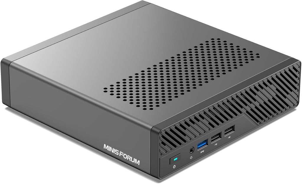 MINISFORUM Intel Core i5-12600H Processor Mini Computer, MS-01 Mini Workstation Barebone Desktop PC,HDMI 2.0+Type C+USB4 Video Output, Dual 2.5G Ethernet Port x2+10Gbps DPx2 Support WiFi 6E Mini PC