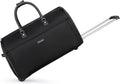 Modoker Rolling Garment Bags, Large Garment Duffle Bag with Wheels, 3 in 1 Garment Suit Luggage Bag for Women Men Business Travel Weekender