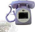 Wedding Guestbook, Retro Video Audio Guest Book Wedding Phone, Hd Video Phone Guestbook, Creative Easy to Use & Fun, for Bridal Shower, Birthday Purple-128GB