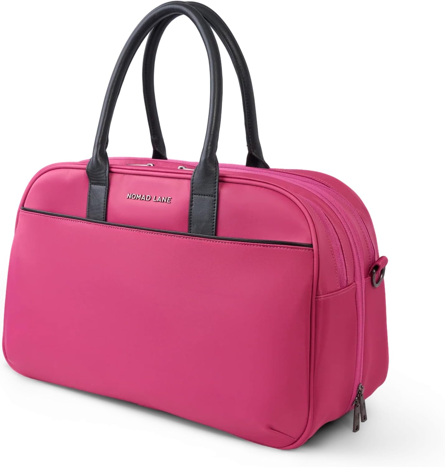 Nomad Lane Carry-On Luggage Duffel Bag, Durable & Lightweight Suitcase. Bento Bag, Personal Item Weekender Travel Bag for Men & Women, Sangria