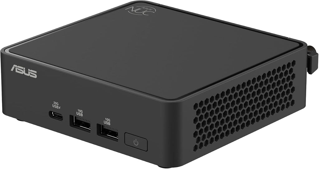 ASUS NUC 15 Pro Slim Full System Mini PC with Intel Series 1 Core 3 100U, 16GB DDR5 RAM, 512GB PCIe G4x4 NVMe SSD, Thunderbolt™ 4, WiFi 7 & Bluetooth 5.4, Toolless Chassis Access, VESA Mount Included