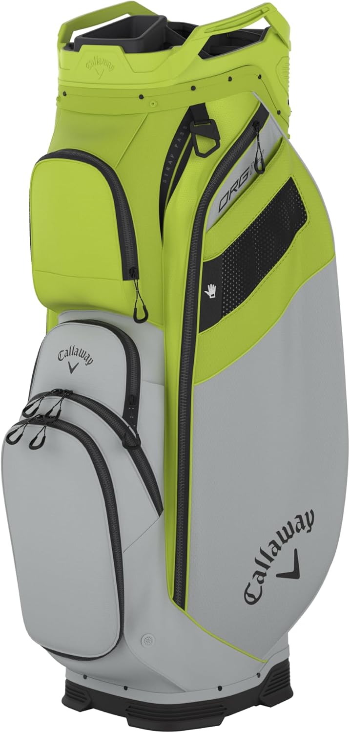 Callaway Golf ORG 14 Cart Bag (Navy/Flow Yellow)