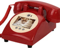 Video Audio Guest Book Wedding Phone,1080P Hd Video Audio Phone Guestbook,for Wedding/Birthday/Graduations/Baby Shower,Red