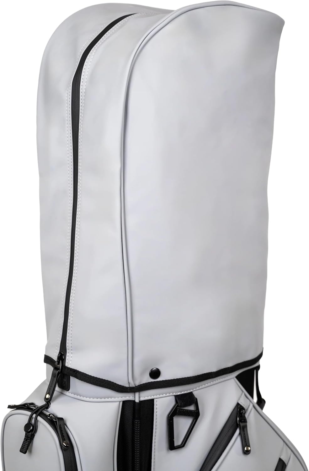 KRADUL - LUX Cart Bag – Lightweight Vegan Leather Golf Cart Bag with Waterproof Pockets, Organized Club Dividers & Cart Strap Tunnel