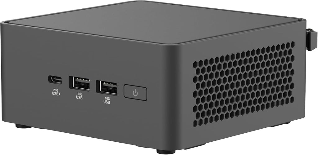 ASUS NUC 15 Pro Tall Barebones Mini PC with Intel Series 2 Core Ultra 5 225H, up to 96GB DDR5 RAM, Dual Storage, Thunderbolt™ 4, Wi-Fi 7 & Bluetooth 5.4, Toolless Chassis Access, VESA Mount Included