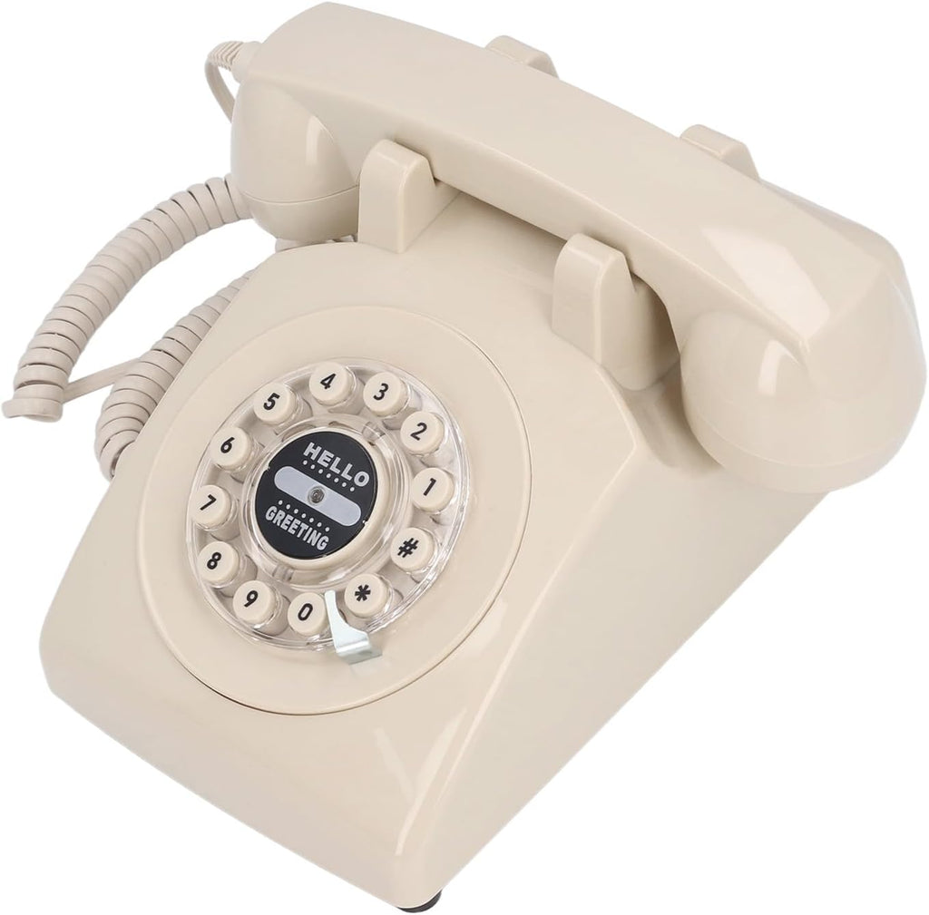 Asixxsix Audio Guest Book, 120 Hours Recording 8G Capacity Vintage Audio Guest Book Wedding Phone Record Customized Audio Messages Personalized Guest Book Telephone for Wedding Party
