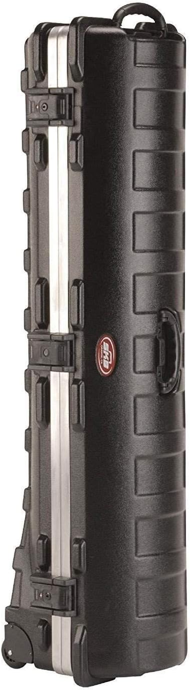 SKB Cases Deluxe ATA Standard Hard Plastic Storage Wheeled Golf Bag Travel Case