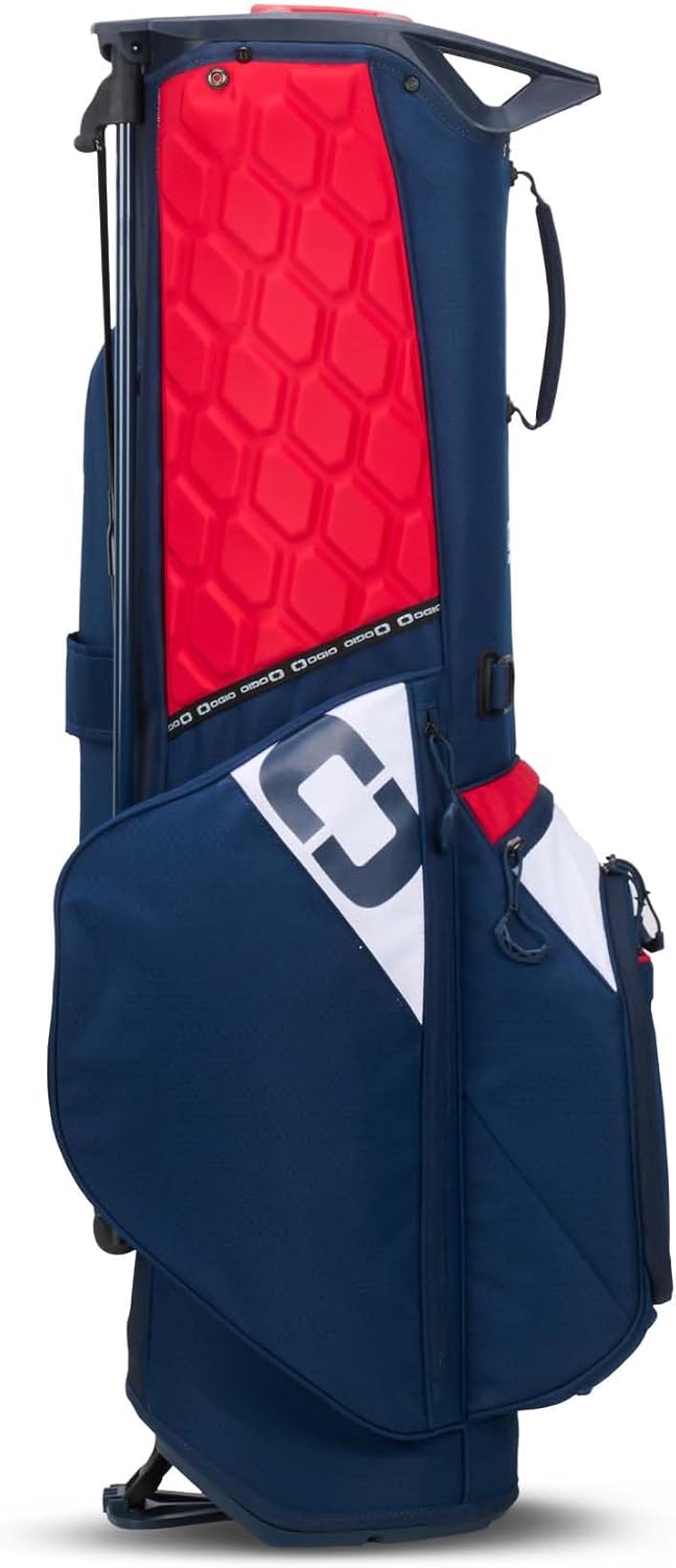 OGIO Golf Fuse 4 Stand Bag (Red/White/Blue)