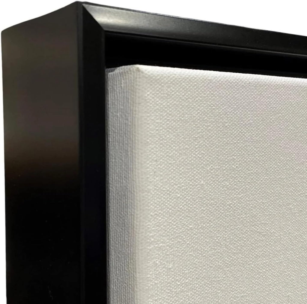Black Floater Frame for 1.5' deep Canvas (20x24')