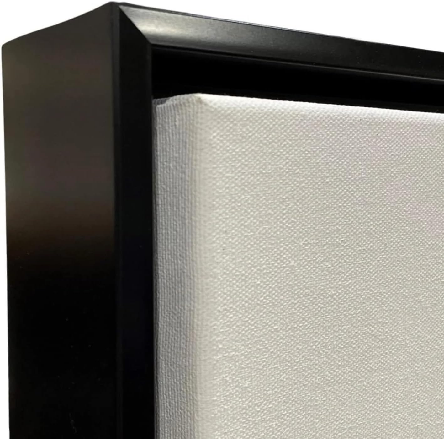 Black Floater Frame for 1.5' deep Canvas (20x24')