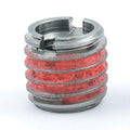 E-Z LOK Threaded Insert for Metal - 303 Stainless Steel, 7/16-14 Internal, 5/8-11 External, 0.656' Length - Pack of 10 (50 Count Total)