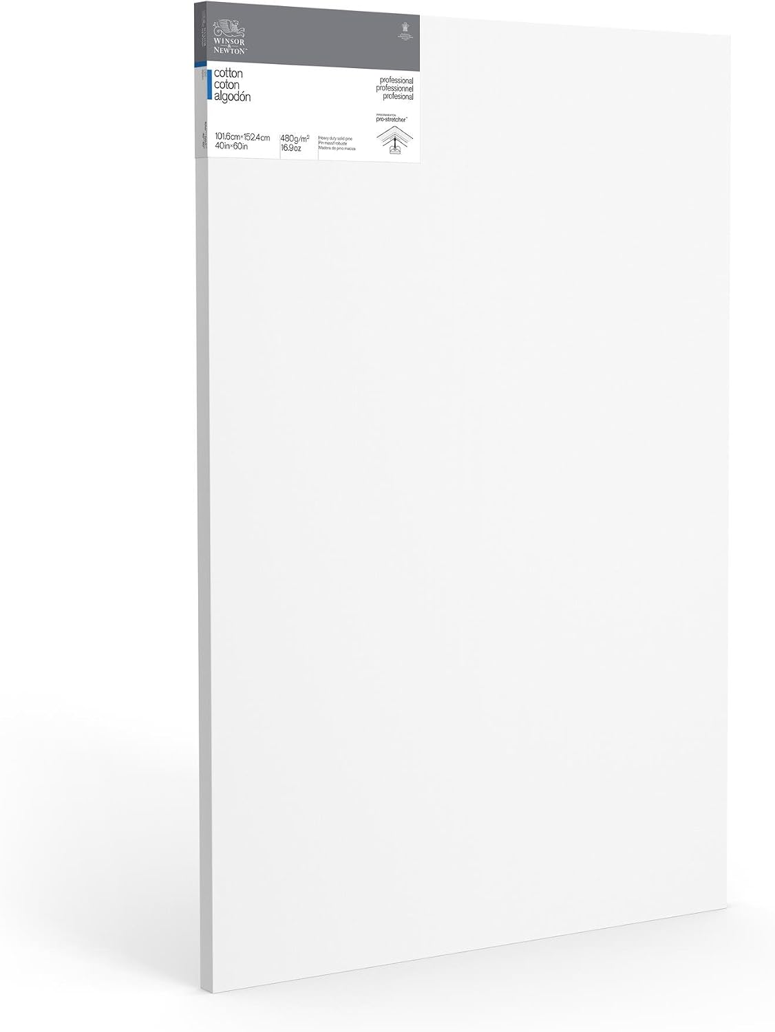 Winsor & Newton Professional Cotton Canvas, 40' x 60' Deep Edge