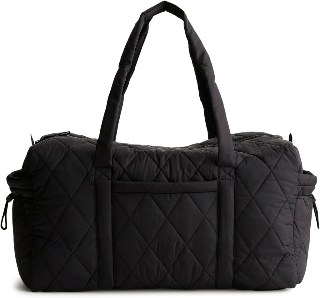 Vera Bradley Women's Featherweight Large Original Duffel Travel Bag, Moonless Night, One Size