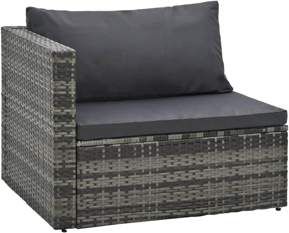 5 Piece Patio Lounge Set with Cushions Poly Rattan Grayqueen Bed Frame with headboard Queen Size Bed Frame King Size Bed Frame King Platform Bed Frame Metal Bed Frame Queen Size