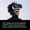 Linksys Mesh WiFi 6 Router, Dual-Band, 2,000 Sq. ft Coverage, 20+ Devices, Speeds up to (AX2000) 2.2Gbps - MR2000